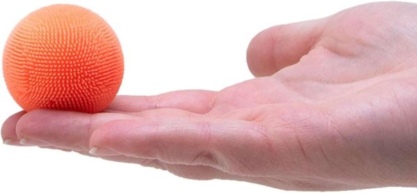 Schylling Teenie NeeDoh Fuzz Ball - Mini Sensory Toy with a Velvet Texture and Soft Cloud Squish - Color May Vary; Three Fuzz Balls Per Pack
